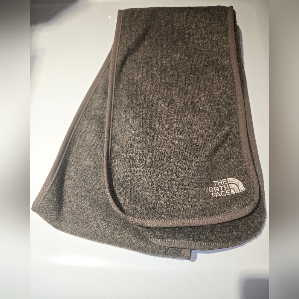 The North Face Brown/Blue Scarf